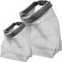Waterproof Roll Top Dry Storage Bag, 2-Pack Lightweight Foldable Organizer Toiletry Bag, Multi-Purpose Dry Wet Separation Pouch for Travel, Commute, Gym, Swimming, Camping, Cosmetics, Fragile Items