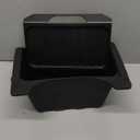 Trash Can,Upgrade Flip Cover and Strengthen Fixation,Compatible with Tesla Model Y, Trash Can Accessories, Black