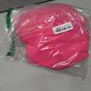 SUUKSESS Women Long Sleeve Ribbed Jumpsuit Zip up Front Workout Bodycon Romper (Large, Hot Pink)