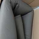 Baby Floor Play Mat,Soft Thick Foam Padded Tummy Time Playpen Mat,Waterproof Wipeable Kids Playmat for Babies 6-12 Months,Non-Slip Bottom for Crawling to Nursery Grey