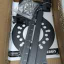 Wheel Fitment Tool and Simulator, Offset Measuring Mockup Tool, Fits 14-22 Inch Rim Diameters and 7-17 Inch Widths, 5-Lug Bolt Pattern