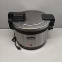 Panda Commercial Large Capacity Rice Cooker & Warmer - Extra Large 30 Cups Raw/60 Cups Cooked, 120V/1500W, ETL Listed