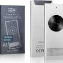 Enence PRO Language Translator Device, Real-Time Voice Translation, Instant Pocket AI Translator Device, Support 60+ Languages. Traductor for Business, Study Travel traductor de Ingles espaol