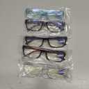Gaoye 1.25 Professional Reading Glasses for All Day - Computer Readers with Blue Light Protection - Value Pack