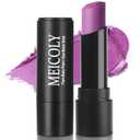 MEICOLY Purple Eye Black Stick,Waterproof Eye Black Baseball Softball Football Lacrosse,Purple Face Body Paint Stick for Halloween SFX Ursula Cosplay Makeup
