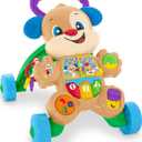 Fisher-Price Baby Toy Laugh & Learn Smart Stages Puppy Walker with Educational Music Lights & Activities for Infants Ages 6+ Months