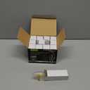 12 Pack E12 Dimmable 60W Equivalent LED Chandelier Light Bulbs, 4.5W Clear 2700K Soft Warm White 500LM B11 Vintage Filament Candle Light