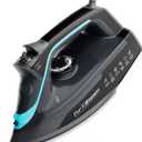 Pursteam SteamBurst+ 1750W Steam Iron, Ceramic Soleplate, Adjustable Steam, Burst of Steam, Self-Clean, Anti-Calc, Anti-Drip, Powerful & Long-Lasting Steam for All Fabrics