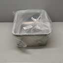 TIUUBT Stainless Steel Sifting Litter Box for Pine Pellets, Sifting Cat Litter Box with Sifter, High Side for Small Cats, AntiLeakage, Odor Control, Includes Scooper, 17.7" x 13.8" x 11"