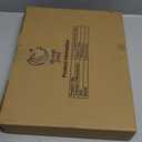 12"x16" Clear Acrylic Serving Tray with Golden Handles, Sturdy Huge Capacity Acrylic Tray for Coffee, Juice, Kitchen and Desk Organizer, Storage Tray (12"x16")