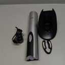 Oster Cordless Electric Bottle Opener with Foil Cutter, Silver