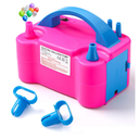 Balloon Pump Electric, Portable Automatic Dual Nozzle Inflator 110V 600W with Tying Tools for Birthday Gender Reveal Baby Shower Balloons Party Decorations