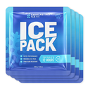 Rapid Performance Reusable Ice Packs for Coolers or Lunch Box | 4 Pack | Cold for Up to 12 Hours | Ice Packs for Cooler, Long Lasting for Camping, Beach