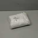 CaliTime Throw Pillow Covers Decorative 20 X 20 Inches Pack of 2 Cozy Chenille Cushion Cases for Couch Sofa Bed Living Room Home True White