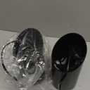 SUNVIE 2 Pack Up Lights Indoor Floor Can Light Uplighting Indoor Spotlight with 2700K GU10 Bulb Accent Lighting Floor Uplighting for Home Plant Picture, UL Listed 5.9 FT Plug Cord & Foot Switch (Black)