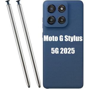 2 Pack G Stylus 5G 2025 Stylus Pen Replacement for Moto G Stylus 5G (2025) Pen for Motorola Moto G Stylus 2025 Stylus Pen (Gray)