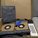 19 Pack X10 Pro Omni Replacement Parts Compatible with Eufy X10 Pro Omni Robot Vacuum Cleaner Accessories, 1 Main Roller Brush, 4 Mop Pads, 4 Side Brushes, 2 Hepa Filters, 6 Dust Bags, 2 Tool