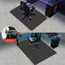 AiBOB Office Chair Mat for Carpet, 48"x36"Gaming Computer Desk Mat for Low Pile Carpet, Heavy Duty Floor Protector Mat for Rolling Chair