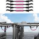for Jeep JL Roll Bar Grab Handles for Jeep Wrangler JL JLU Gladiator JT 2018-2023 Pink Interior Accessories 4pcs