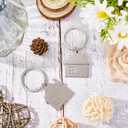 Taiyin House Key Chain House Shaped Pendant Keychains Home Keychain Set Cute Home with Window Key Charm Metal Keyring Gift