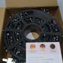 JMEXSUSS 500 LED Christmas Lights Outdoor, 173ft Warm White Christmas Tree Lights, 8 Modes Plug in Twinkle String Light for Outside Holiday Indoor Ceiling House Xmas Decorations