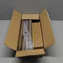 Wood Curtain Rods for Windows 66 to 120 Inch, 1 Inch Heavy Duty Curtain Rod with Imitation Wood Grain Finials, Boho Adjustable Drapery Rods for Farmhouse Rustic Living Room Bedroom