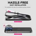 5 x UARMOR Glass 3 Pack Clear Screen Protector & 1 Pack Camera Lens Protector for [ iPhone 15 Pro Max ] 9H Tempered Glass with Easy Installation Kits (3+1 Pack)