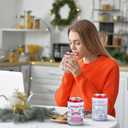 Fainne 24 Set/48 Pcs Christmas Crafts Christmas DIY Color Your Own Can Covers Can Sleeve Cooler Crafts Beer Cover DIY Craft Gifts for Xmas Beer Beverages Cans Bottles Holiday Party Gift Supply