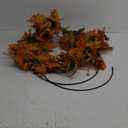 Artificial Autumn Wreath, Decorated with Maple Leaves, Autumn Collection, 24 inches