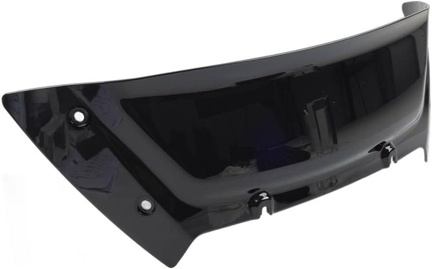 Lirun 4" Windscreen Wave Wind Splitter Windshield PC Black Motorbike for Harley Road Glide CVO/SE FLTRXSE 2023-2024