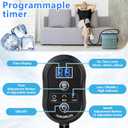 Cold Therapy Machine for Knee After Surgery, Programmable Ice Therapy System for Knee Replacement Recovery, Cryotherapy Pain Relief with Compression Pad for Shoulder/Arm/Hip/Ankle