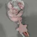 Spiral Car Seat & Stroller Activity Toy, Crib Hanging Rattles Toys for Ages 0-12 Months, Mirror, Textured Ribbons, Squeaky Carseat Stroller Toys, Newborn Baby Girl Gifts