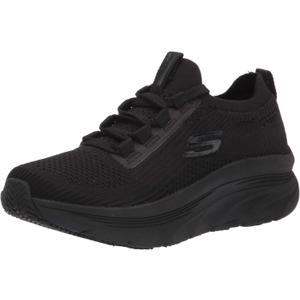 Skechers Women's Work Relaxed Fit: D'lux Walker Sr-Ozema Slip-on Sneakers (7.5, Black)