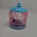 Little Live Pets - Talking Bird Cage Interactive Pet with 20+ Sounds and Reactions, Repeat What You Say, with Storage Box, for Boys and Girls Ages 5, Famous (LPB15000)