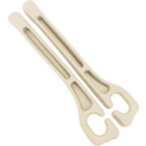 Penitue 2pcs Car Seat Gap Filler, No Drop Guard Universal Gap Organizer Between Seat and Console Prevents Phone Keys Cards Falling (Beige)