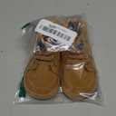 Meckior Toddler Baby Boys Girls High Tops Ankle Sneakers Soft Anti-Slip Sole PU Leather Moccasins Infant Newborn Prewalker First Walking Crib Shoes (6-12 Months Infant, A02/Brown)