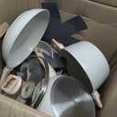 16PCS Pots and Pans Set Non Stick Cookware Set Nonstick with Cooking Set (16pieces, White)