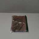 Ringsun Genuine Leather Portfolio with Zipper, Padfolio Portfolio Organizer Folder for Men Women, Professional Business Card Holder for A5 Letter Size Notepad, Resume, Writing Pad, Pen Loop (Dark Brown)