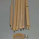 WILLOWDALE Weaving Loom, 16.5" L x 15.7" W Wooden Loom Kit,Tapestry Loom for Creative DIY Weaving Art & Crafts, Ideal for Kids, Beginners, Adults