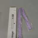 Wisedog Waterproof Dog Collar with Airtag Holder, Adjustable Soft Rubber Coated Webbing, Odor-Proof and Easy to Clean for Medium Dogs (M) 12"-16" 4/5 in, Lilac)