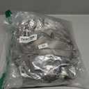 Mepase 4 Pcs Halloween Mummy Costume Zombie Costume for Men Women, Include Top Pants Sleeves Bandage Mummy Wrap Cosplay (Medium, Gray)