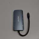 ABLEWE USB C Hub Ethernet, Multiport USB C to HDMI Hub, 8 in 1 4K@60Hz USBC Adapter,1000Mbps, 100W PD, 3 USB 3.0 Ports, Docking Station Compatible for MacBook, Tablet, Phone, Type C Devices (Grey)