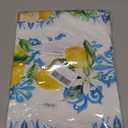 Blue Lemon Table Runner 13x71 Inch Summer Table Runners Yellow Lemon Table Decorations Rustic Coffee Table Runner for Home Kitchen Dining Room Party (13"x71", Yellow Lemon)