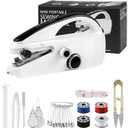 Handheld Sewing Machine,Portable,Mini Sewing Machine, White