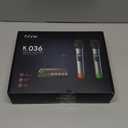 FIFINE UHF Dual Channel Wireless Handheld Microphone, Easy-to-use Karaoke Wireless Microphone System-K036