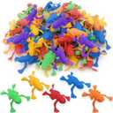 ArtCreativity 144-Pack Jump-n-Leap Frogs  2" Colorful Plastic Jumping Toys for Holiday Parties, Stocking Stuffers, Classroom Gifts, Winter Games & Fun Christmas Giveaways for Kids Ages 3+