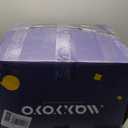 MAXYOYO Bean Bag Chair for Adults, Large 4 ft Bean Bag Chair with Foam Filling, Ultra Soft Fur Lazy Sofa for Living Room Bedroom, Machine Washable Cover (Black)