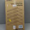 Gashell Wire Shelf Covers, Bamboo Wire Rack Covers for Pantry, Closet (5pcs, 24" W x 12" D)
