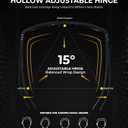 KALIYADI Polarized Sunglasses for Men, Lightweight Sun Glasses with UV Protection for Driving Fishing Golf ((3 Pack) Black/Black/Black)