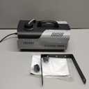 1200W RGB Fog Machine, 6 Colorful LED Lights for Smoke Machine Indoor/Outdoor Use, Perfect for Parties, Weddings, and Stage Effects (Silver)